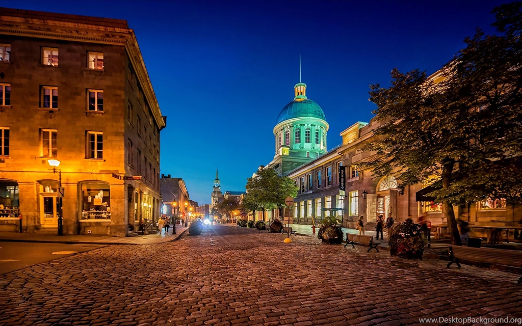 Download Wallpapers 3840x2400 Montreal, Quebec, Canada, City, Night ...
