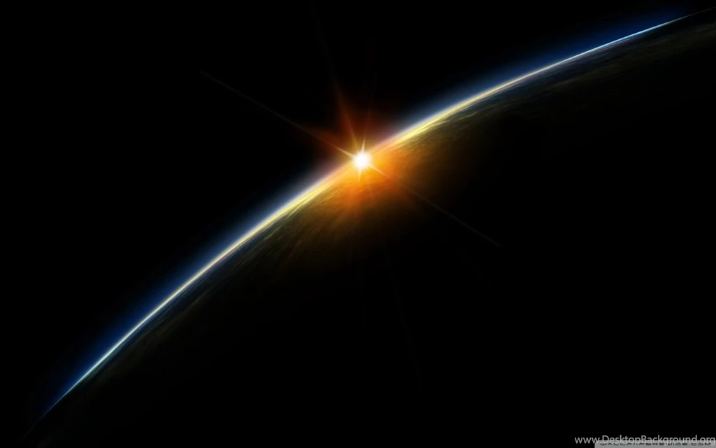 Sunrise In Space HD Desktop Wallpapers : Widescreen : High ...