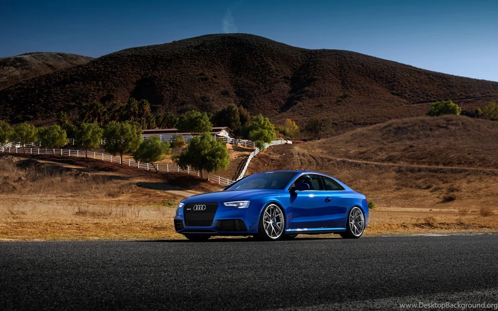 Download Wallpapers 3840x2400 Audi, Rs5, Blue, Side View Ultra HD ...