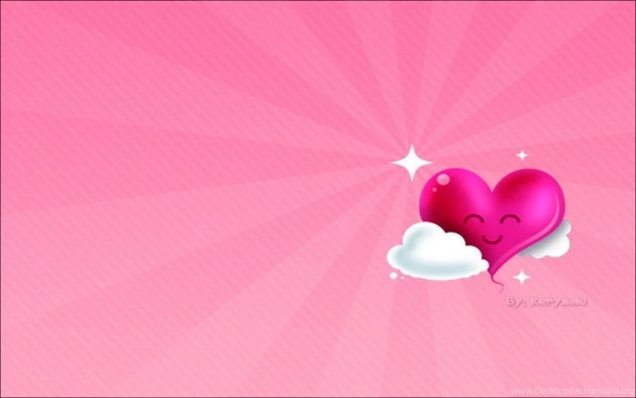 Wallpapers Pink Heart By By Kary On DeviantArt