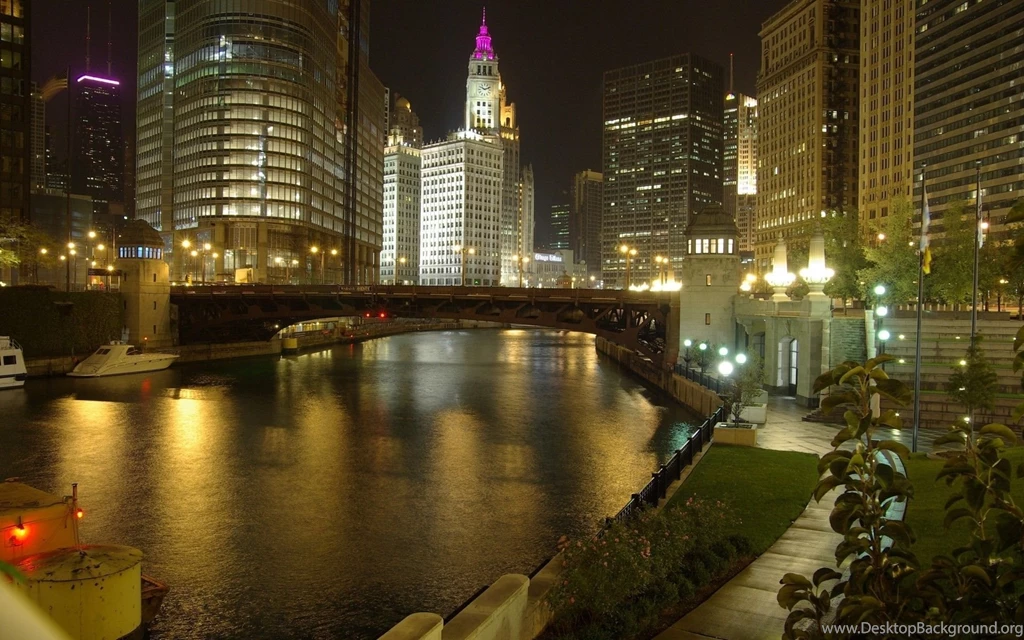 Download Wallpapers 1920x1200 Usa, Illinois, Chicago, City, Street ...