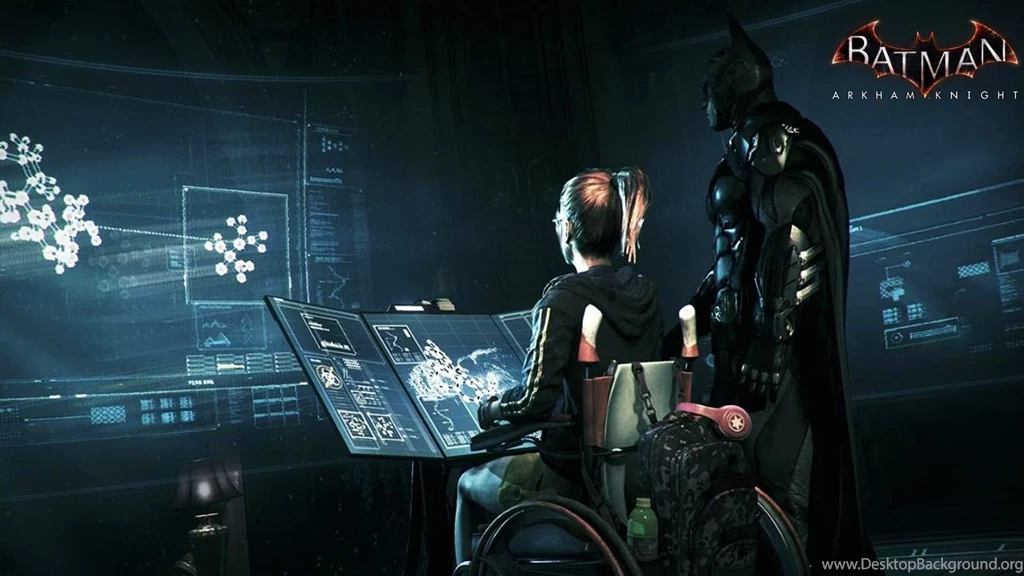 Batman And Oracle Batman Arkham Series Wallpapers (38537414) Fanpop