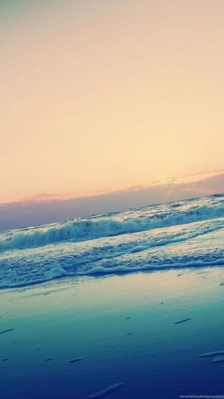 Download Wallpapers 750x1334 Sea, Beach, Surf, Horizon iPhone 6 HD ...