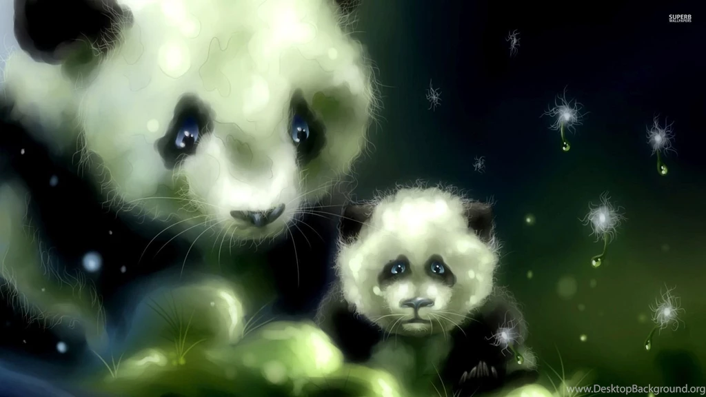 Pandas Wallpapers Digital Art Wallpapers