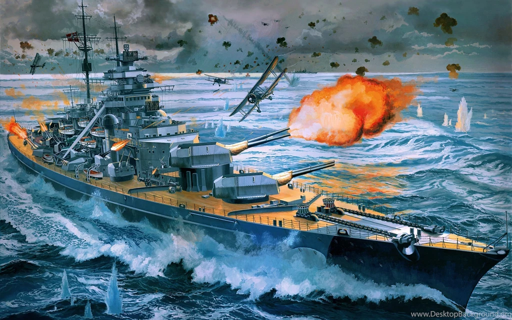 8 German Battleship Bismarck HD Wallpapers