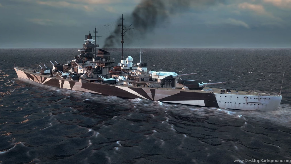 4 German Battleship Tirpitz HD Wallpapers