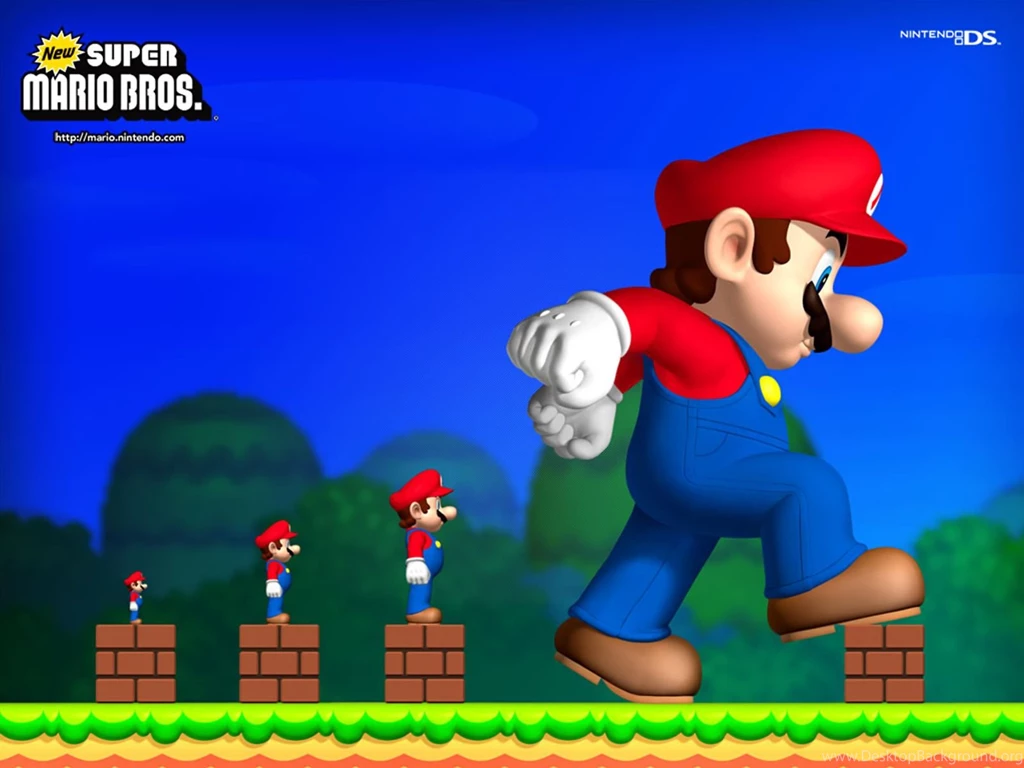 Desktop Wallpapers · Gallery · Games · Super Mario Super