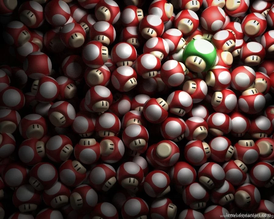 Shroooms Desktop Backgrounds By RetroLin On DeviantArt