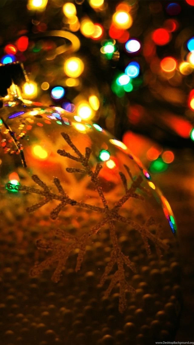 Christmas Lights Iphone Backgrounds – Happy Holidays