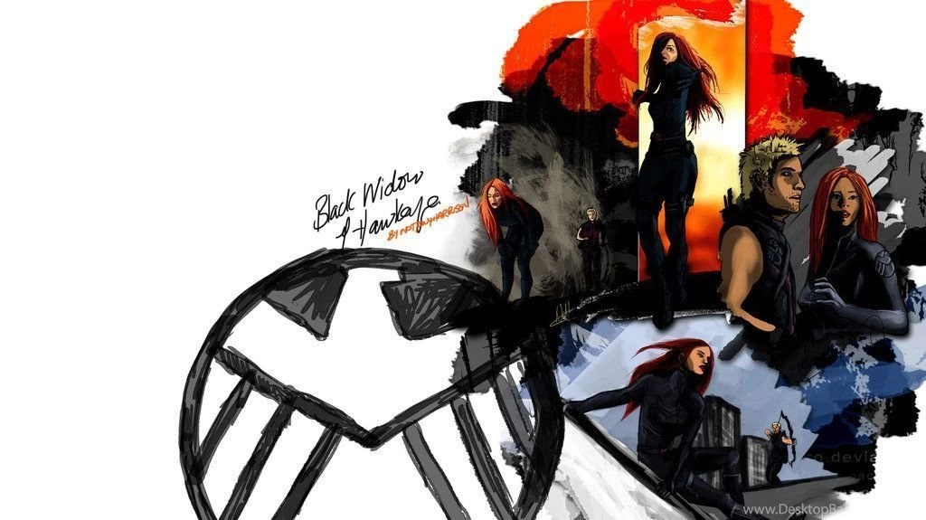 Black Widow And Hawkeye Wallpapers By Nottonyharrison On DeviantArt