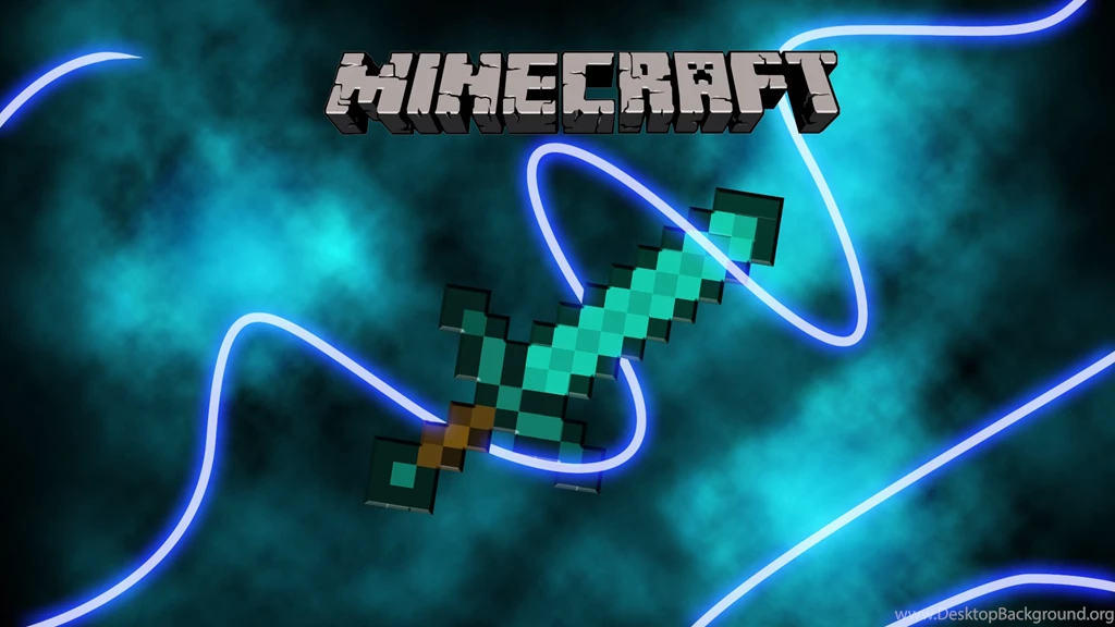 Minecraft Diamond Sword Wallpapers, Hintergründe