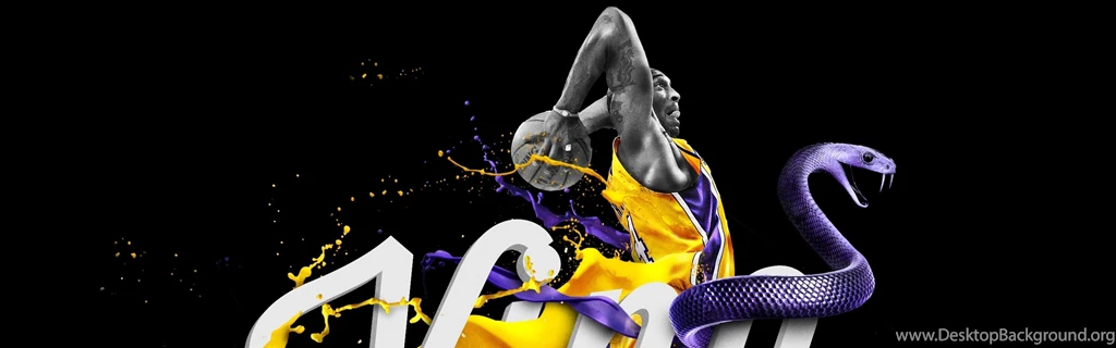 Download Wallpapers 3840x1200 Los Angeles Lakers, Nba, Kobe Bryant ...