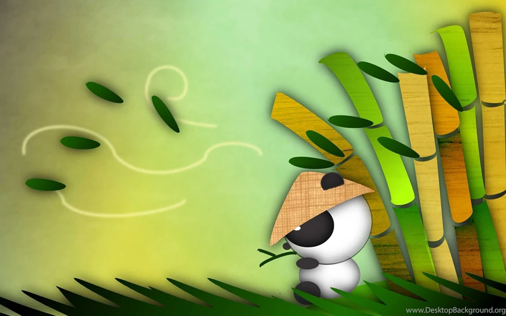 Cute Panda Bear Cartoon Wallpapers 1264283