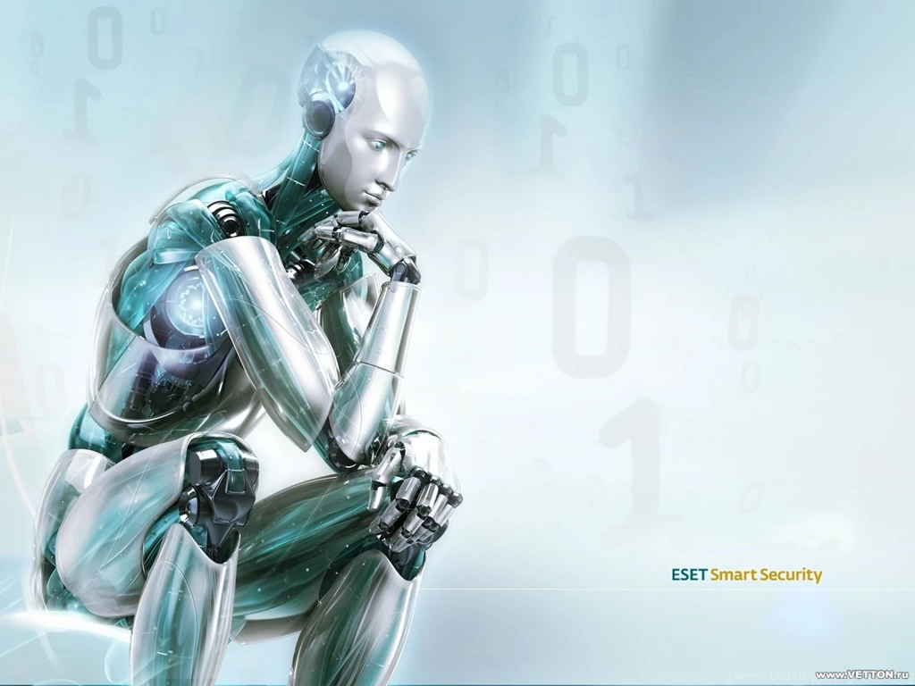 Blue Robots Nod32 Eset Fresh New Hd Wallpapers [Your Popular HD ...