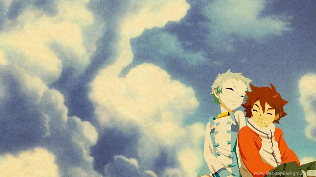 Eureka Seven Vision Of Heaven Clouds Hd Wallpapers   (