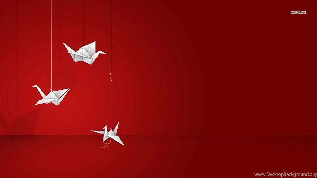 Origami Swans Wallpapers Artistic Wallpapers