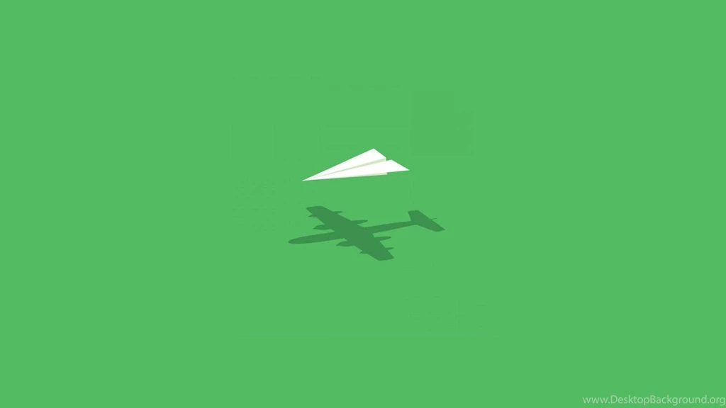 Origami Aircraft Shadow Plane Wallpapers HD