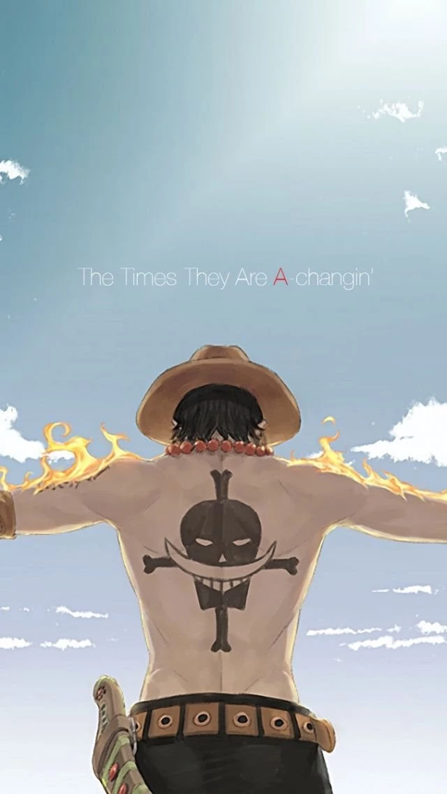 Portgas D. Ace iPhone 5 Wallpapers