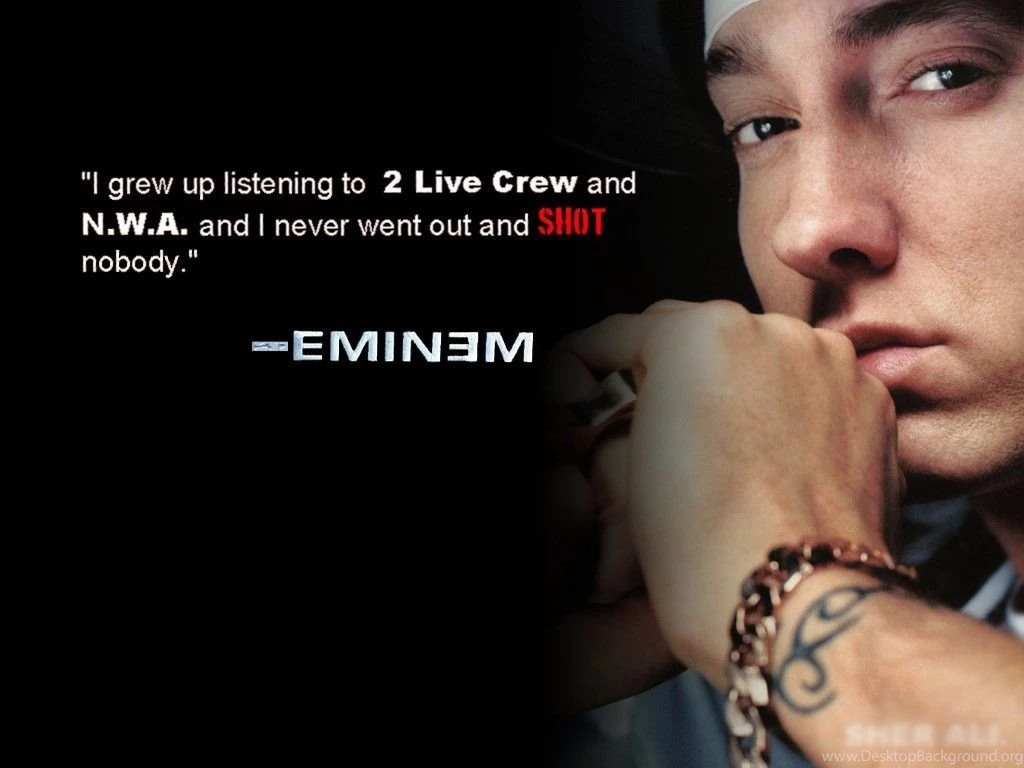 Beautiful Eminem Quote On Song HD Photo
