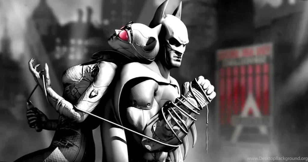 Batman Arkham City Batman Catwoman Wallpapers Hd Desktop Background