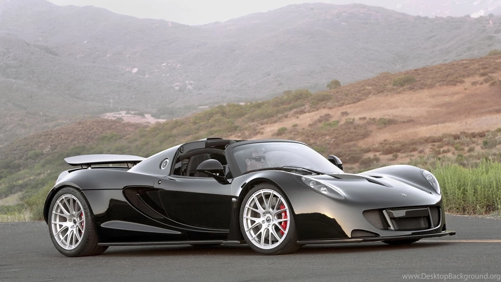 Download Wallpapers 3840x2160 Hennessey, Venom, Gt, Spyder, Black ...