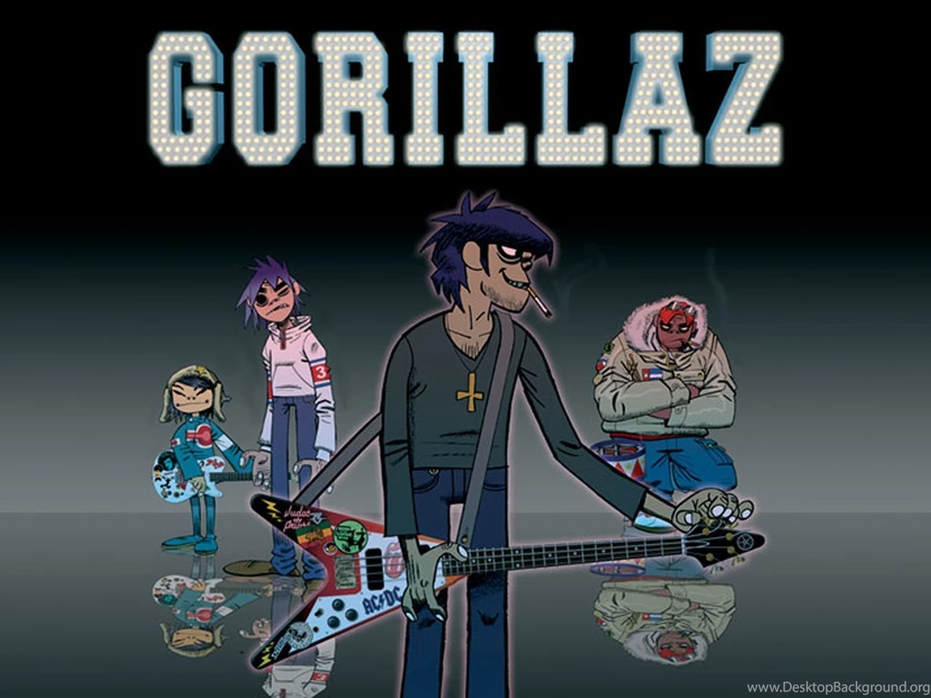 Desktop Wallpapers · Celebrities · Music · Gorillaz