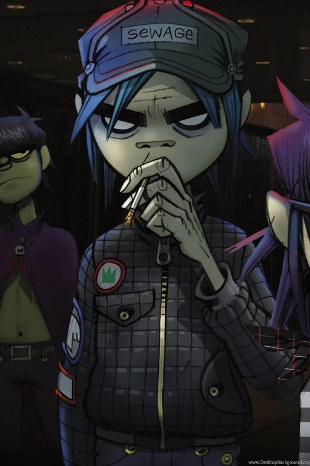 iPhone 4S, 4 Gorillaz Wallpapers HD, Desktop Backgrounds 640x960