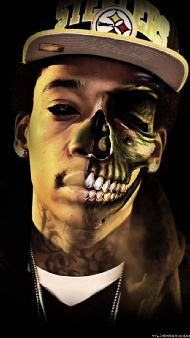 Skulls Celebrity Wiz Khalifa Demon Wallpapers