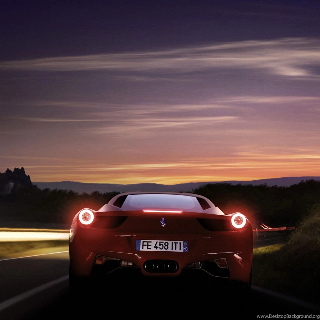 Running Ferrari 458 iPad Air 2 Wallpapers Download iPad Mini 3 iPad ...