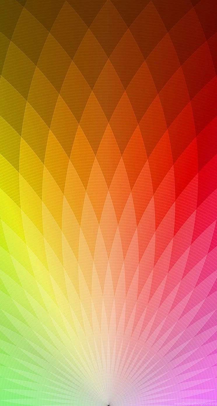 Bright Color Spectrum iPhone 5 Parallax Wallpapers (744x1392)