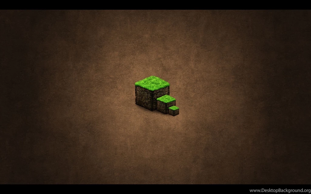 Cube Minecraft Desktop Wallpapers