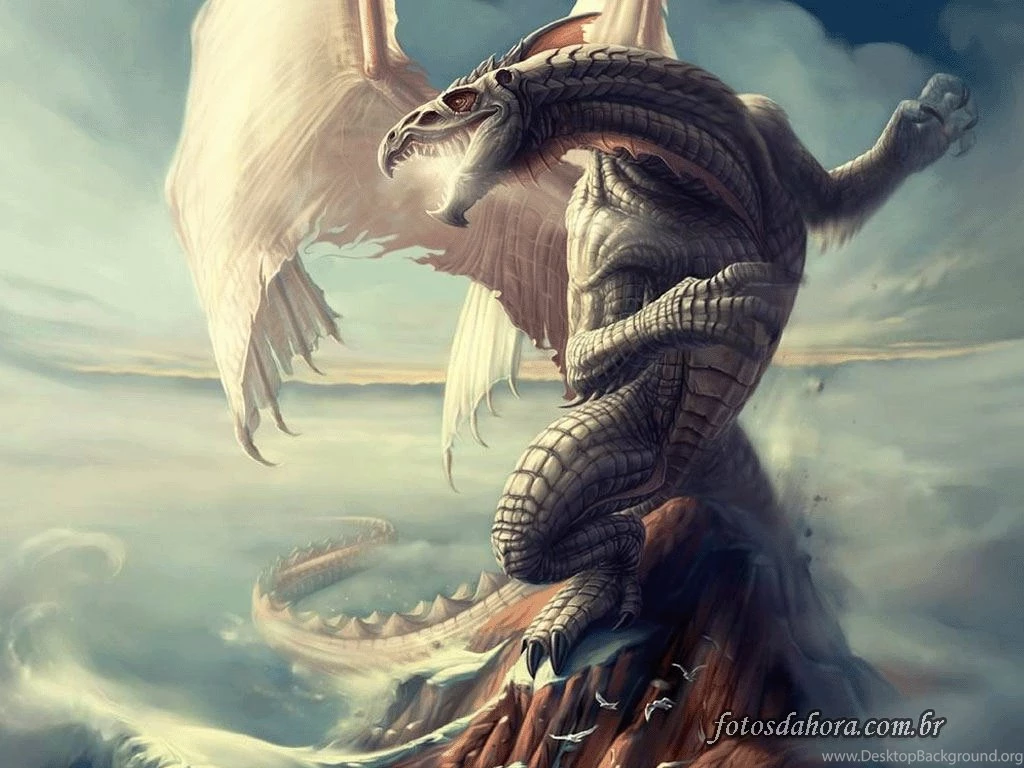 White Dragon Wallpapers