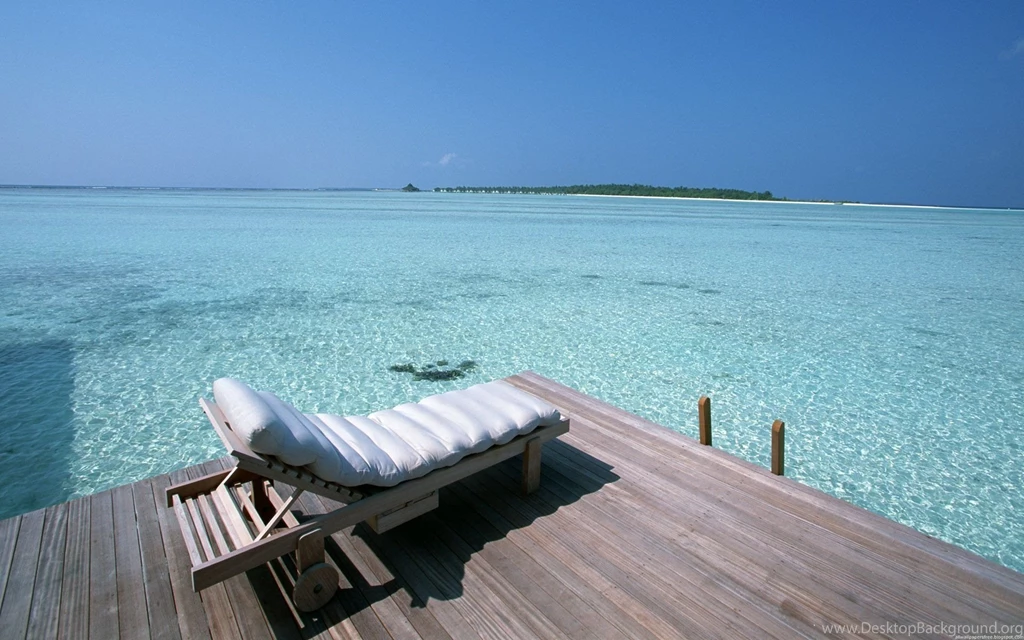 Beach Lounging Desktop Wallpapers