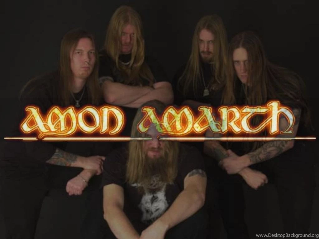 Wallpapers Amon Amarth Name Band 1024x768