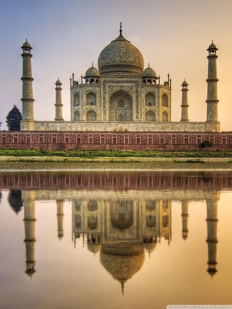 Taj Mahal India HD Desktop Wallpapers : Widescreen : High ...