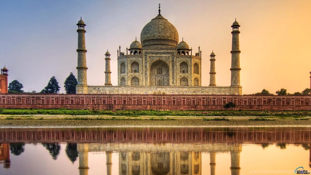 Download Wallpapers Mausoleum Taj Mahal (1600 X 900 Widescreen ...