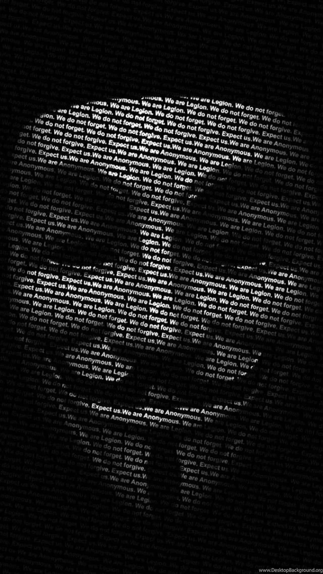 Anonymous Mask Black