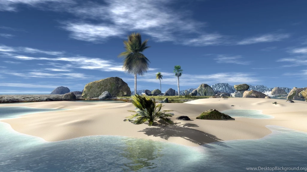 3D Landscape: Paradise Beach, Picture Nr. 33680