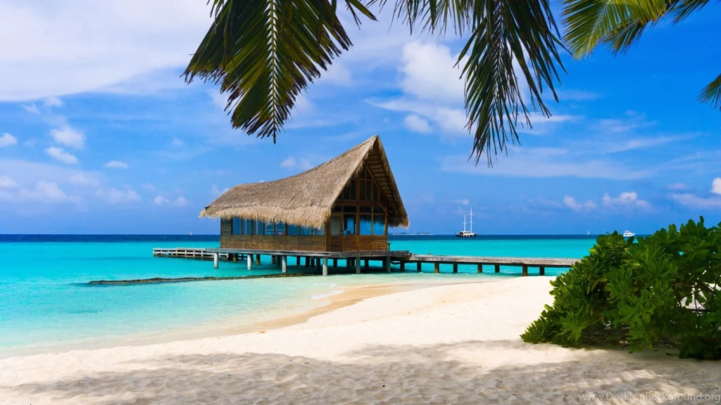 Summer beach paradise wallpaper hd 1080p – Wallpapers, Backgrounds ...