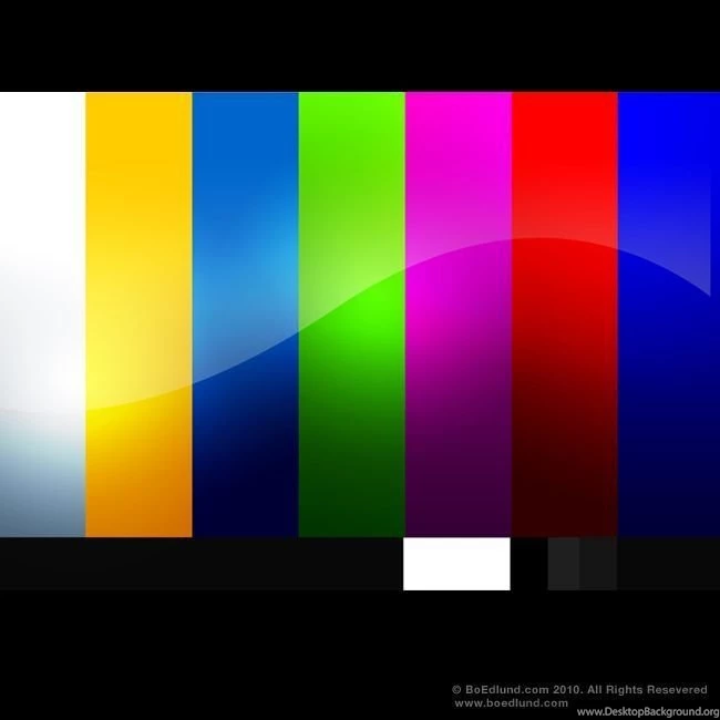Television Test Pattern Backgrounds
