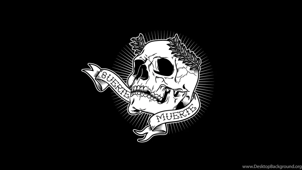 Black And White Skull Wallpapers HD Wallpapers Pretty