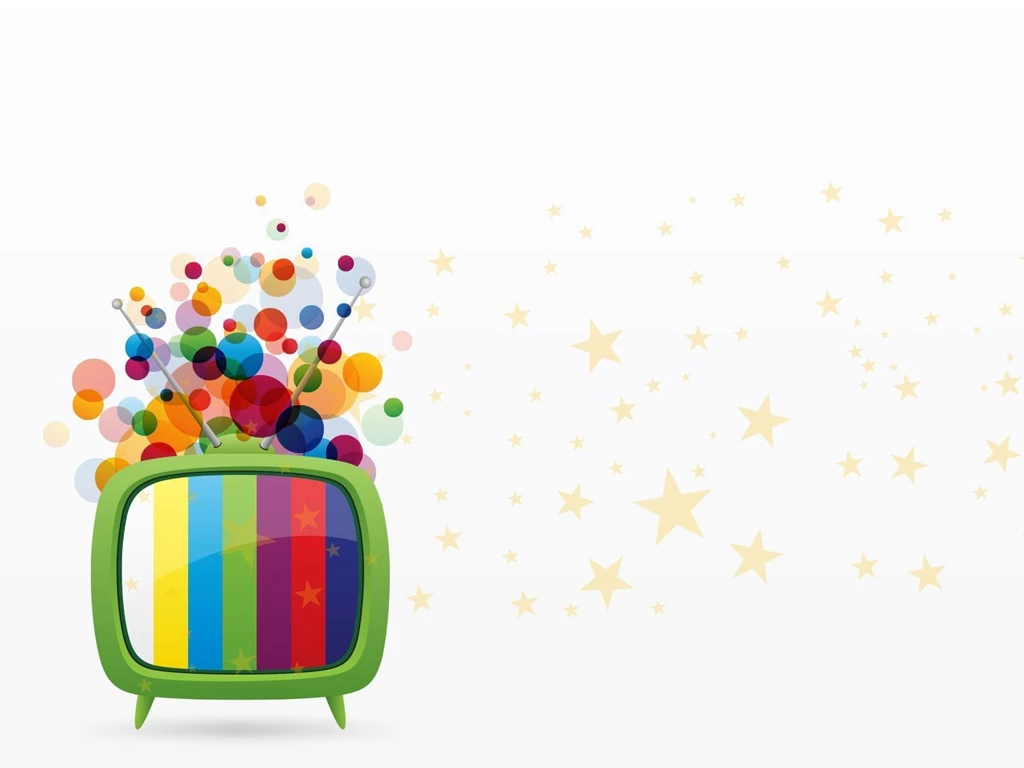 Magical TV Backgrounds Movie & TV, Multi Color, Technology PPT ...