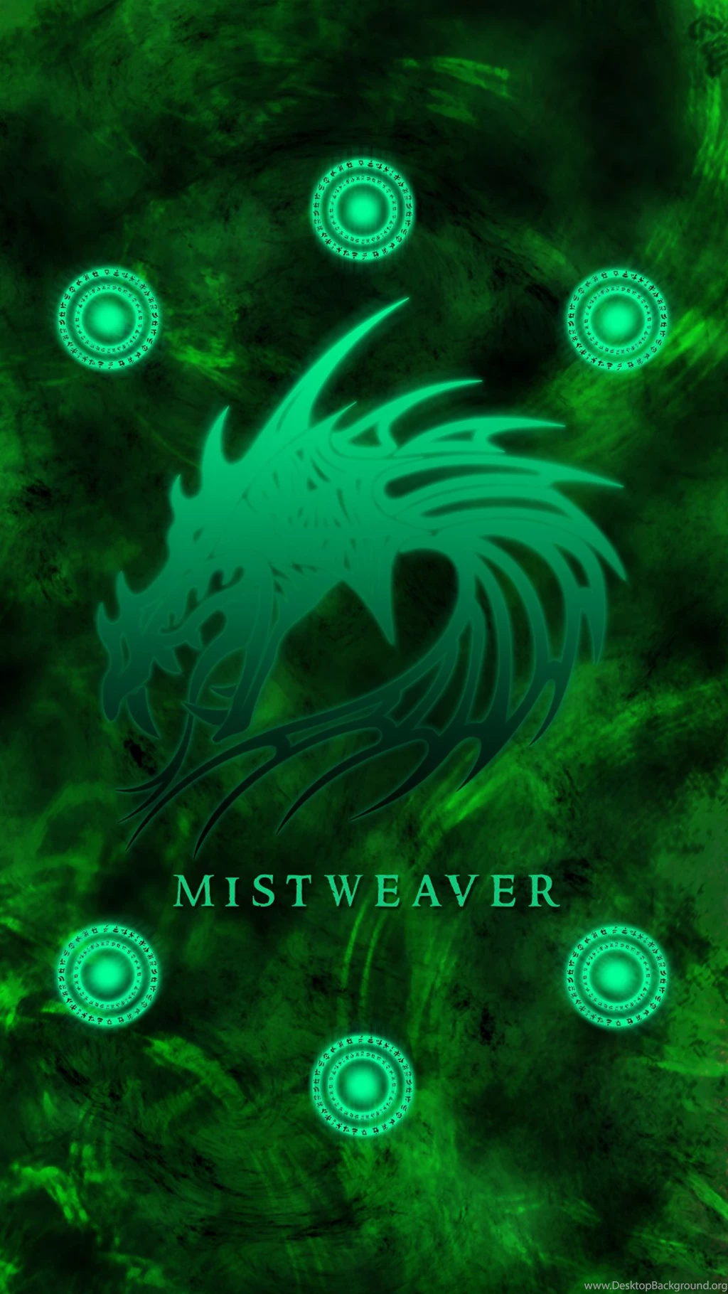 Mistweaver Phone Wallpapers I Made! : Wow