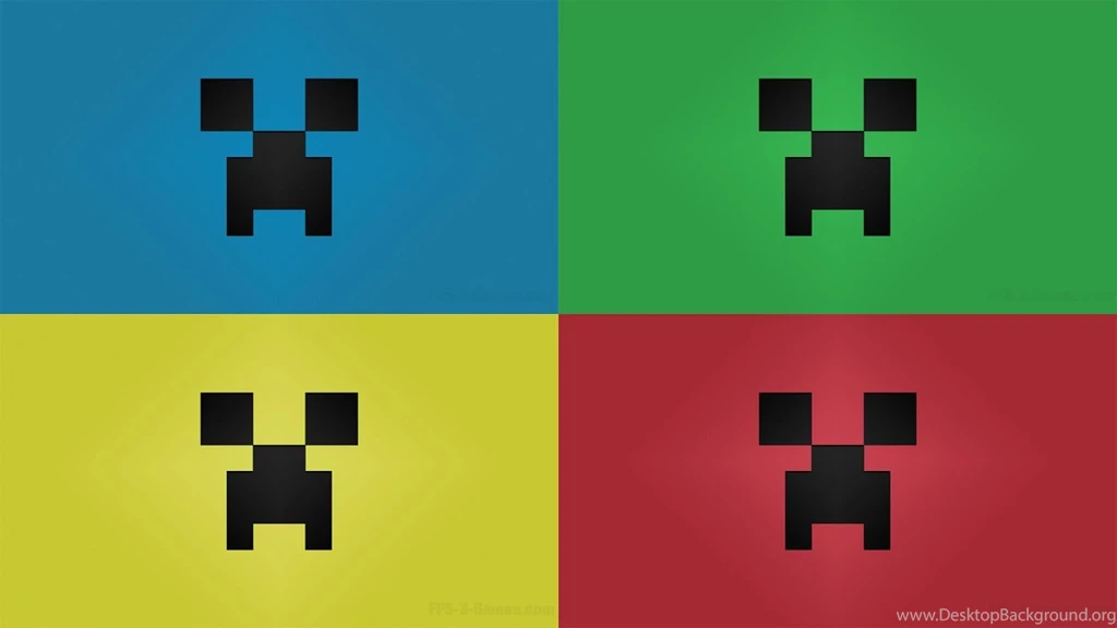 Minecraft Creeper Desktop Backgrounds