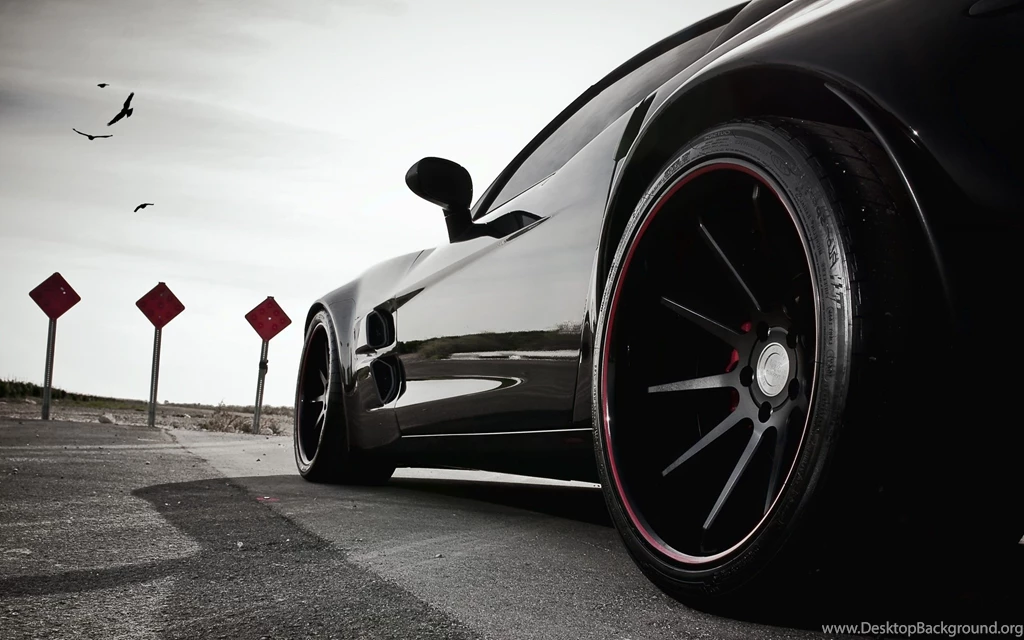 Black Cars Cars Close up Low angle Shot Luxury Sport Cars Vehicles ...