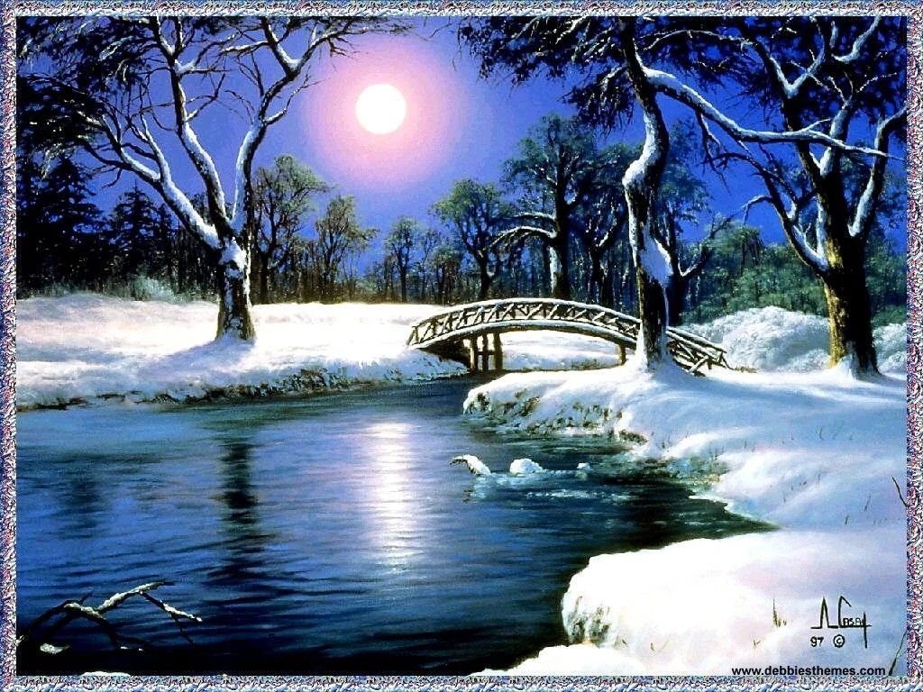 Extra Ordinary Feeling From Animated Winter Wallpaper: Animated By ...