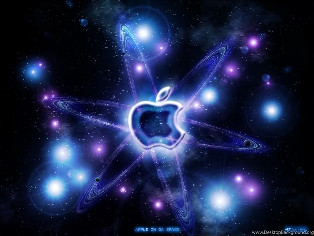 Space Apple Wallpapers And Images Wallpapers, Pictures, Photos