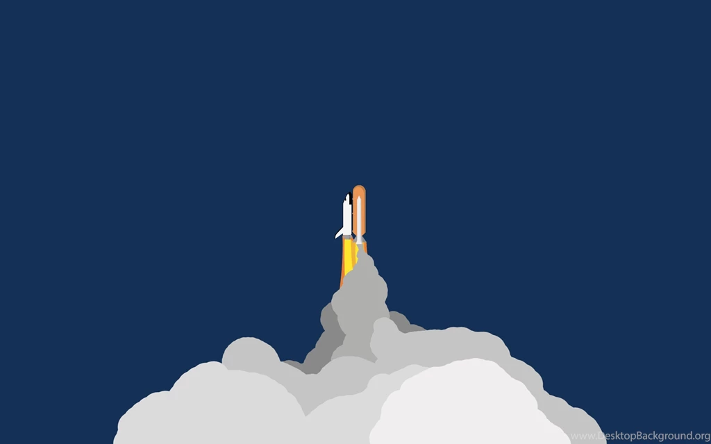 Space Shuttle Minimalistic Wallpapers 2880x1800 By Apple yigit jack ...