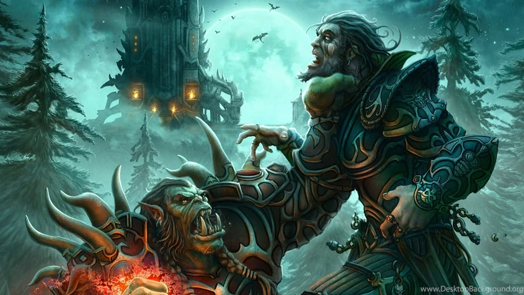 Download Wallpapers 1920x1080 Warlock, Orc, Lock, Warlock, People ...