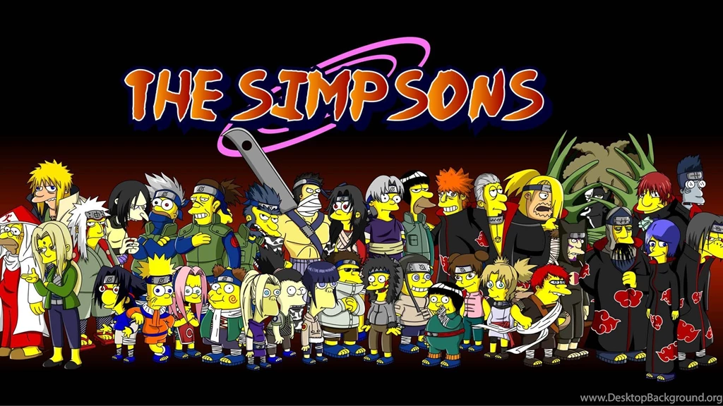 Download Naruto The Simpsons Wallpapers 1920x1080